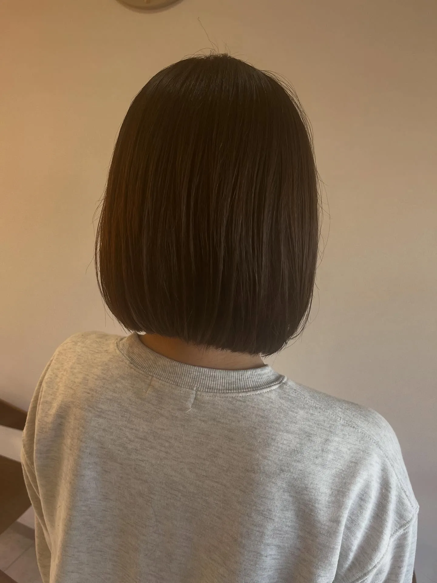 大人っぽくグレージュカラー🩵