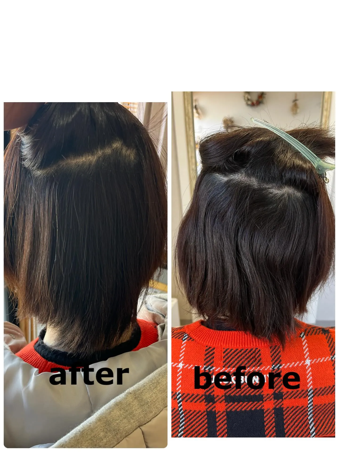 少し光の加減で見えにくいのが🙏